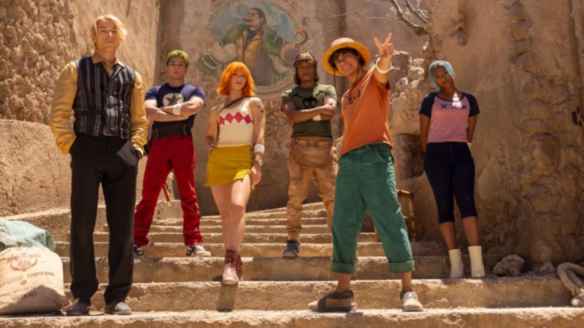 Live-action One Piece Straw Hat crew cast photo for Season 3