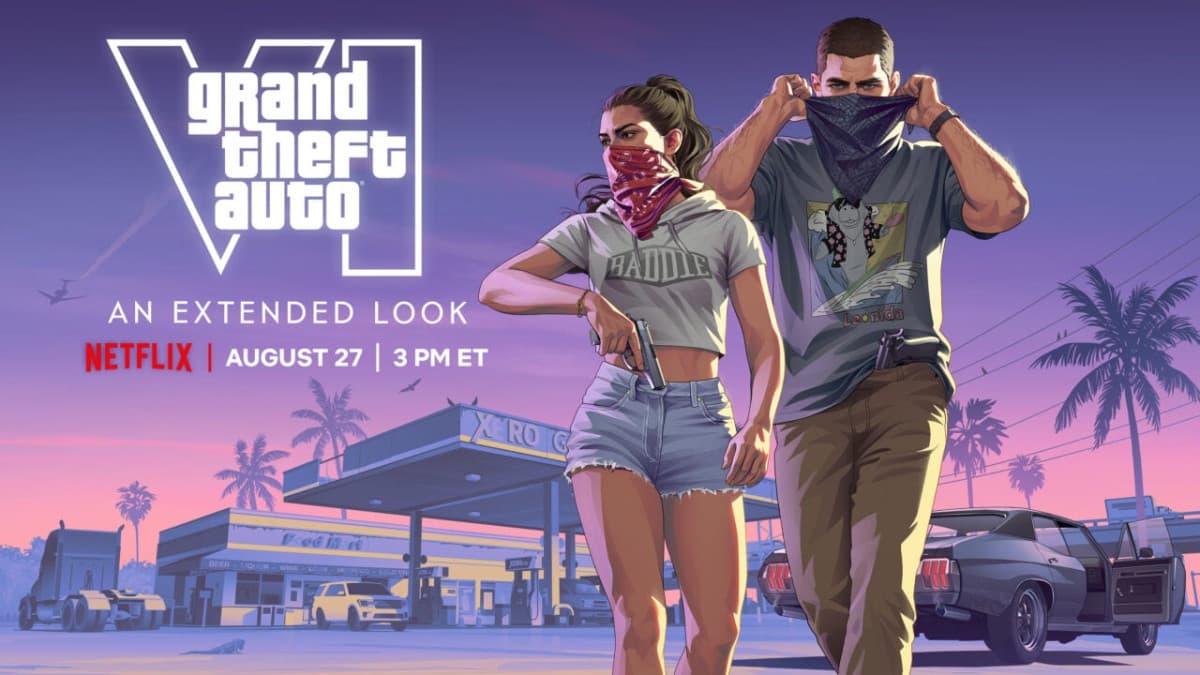 Grand Theft Auto VI artwork promoting the Extended Look presentation