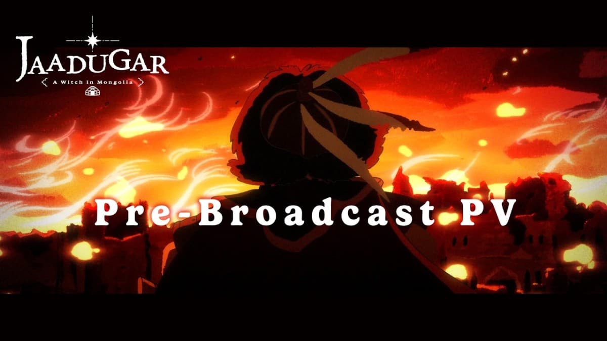 Sitara, protagonist of Jaadugar: A Witch in Mongolia, in the Science SARU anime's pre-broadcast trailer