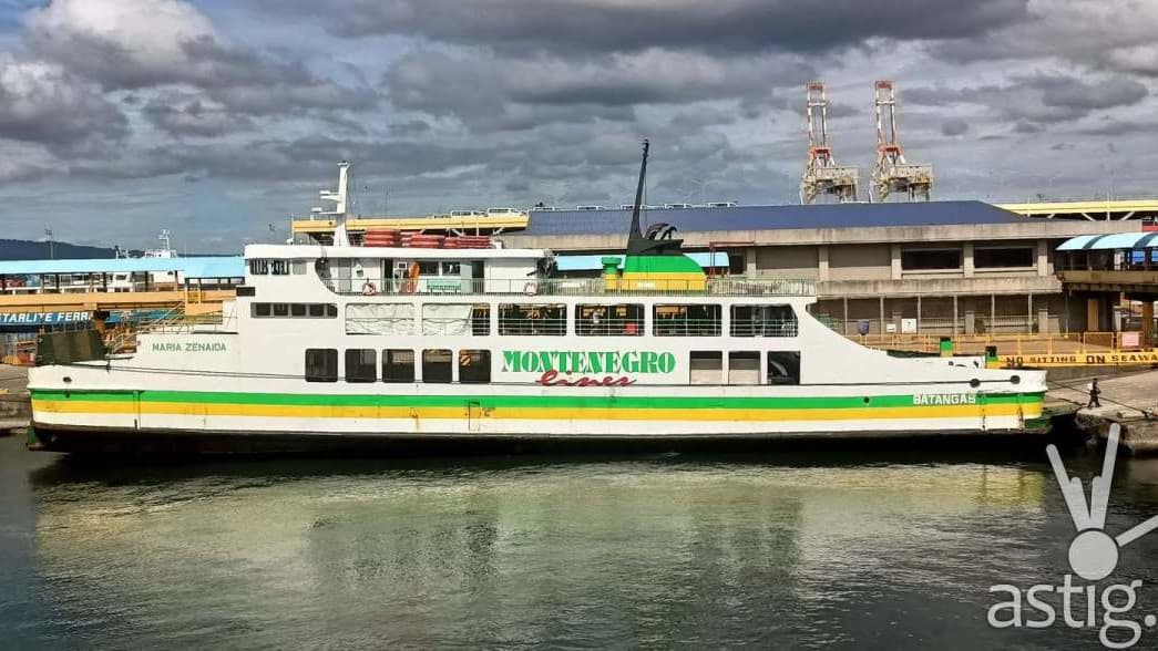 Montenegro Shipping Lines ferry at sea