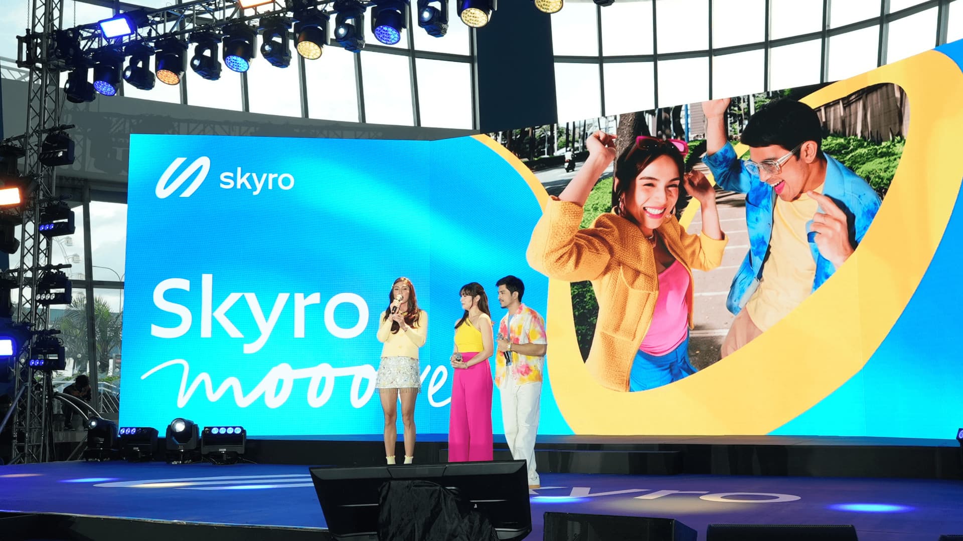 Skyro Mooove event visual announcing the SkyroCredit everyday finance expansion