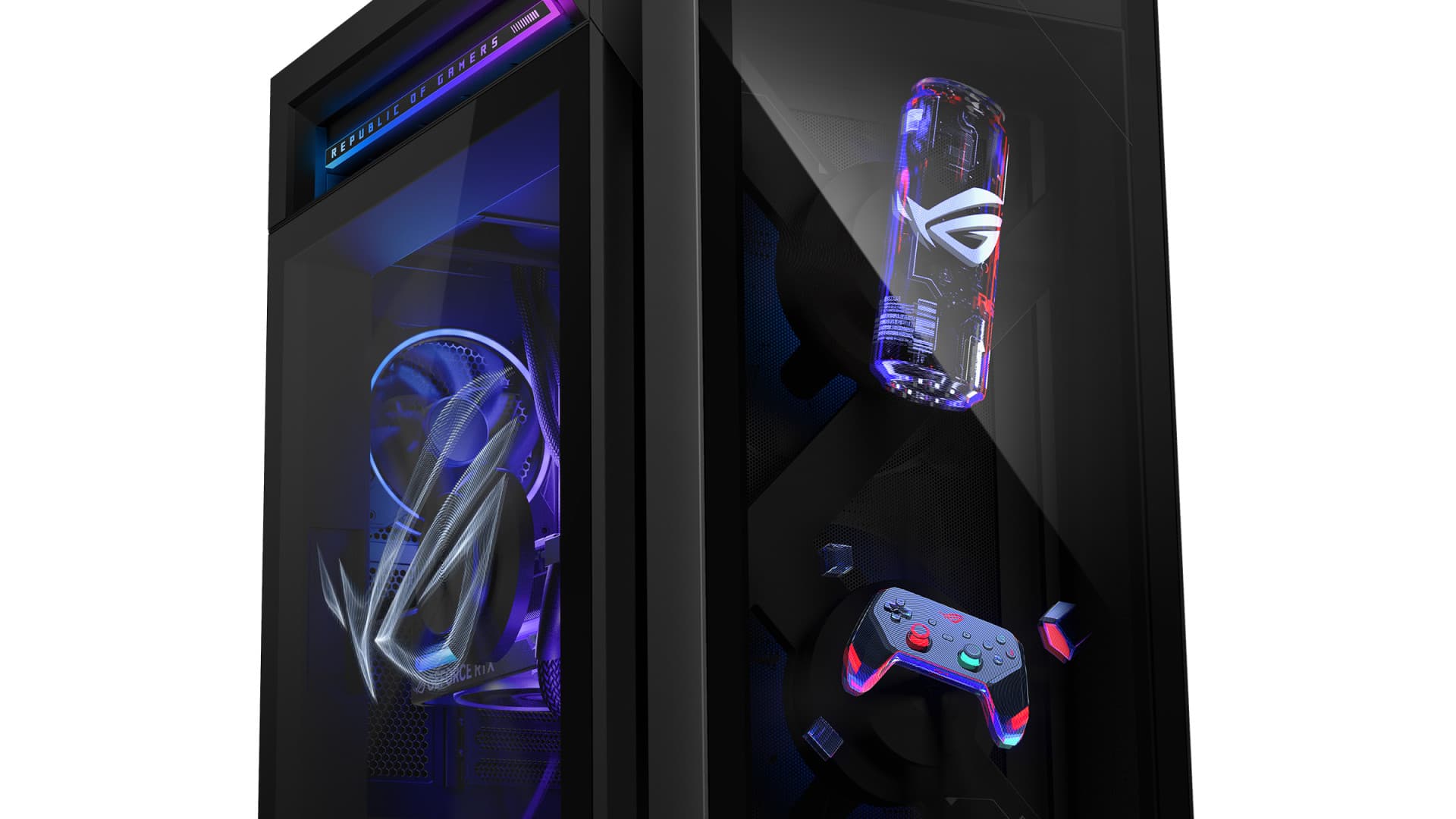 ASUS ROG G1000 full-tower gaming desktop