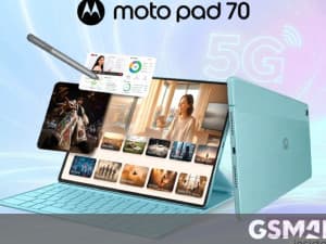 Moto Pad 70 Debuts as Motorola's Thinnest 5G Tablet With a 10,200mAh Battery