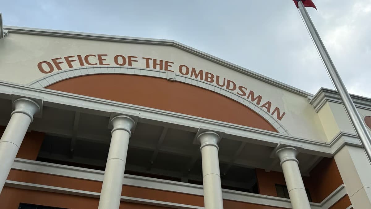 Lead image from the Daily Tribune report on the Ombudsman ghost internet probe