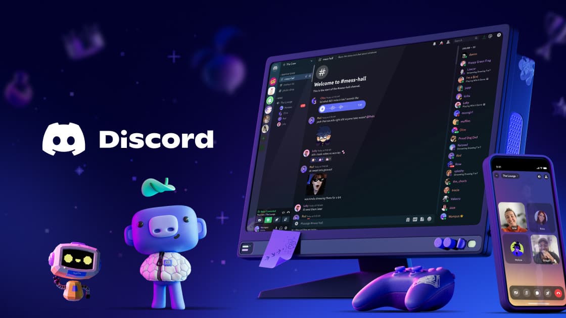 Discord's official logo artwork