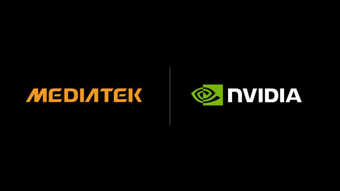 NVIDIA and MediaTek logos side by side