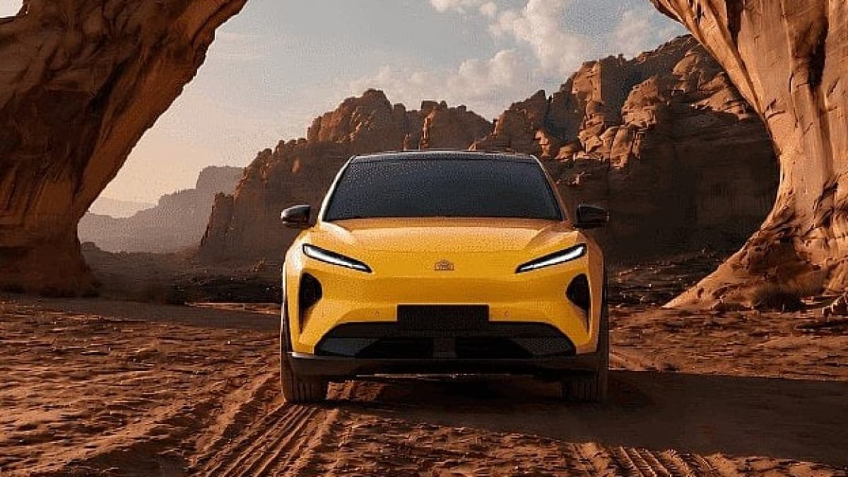 Francisco Motors Elektron electric SUV shown at its unveiling