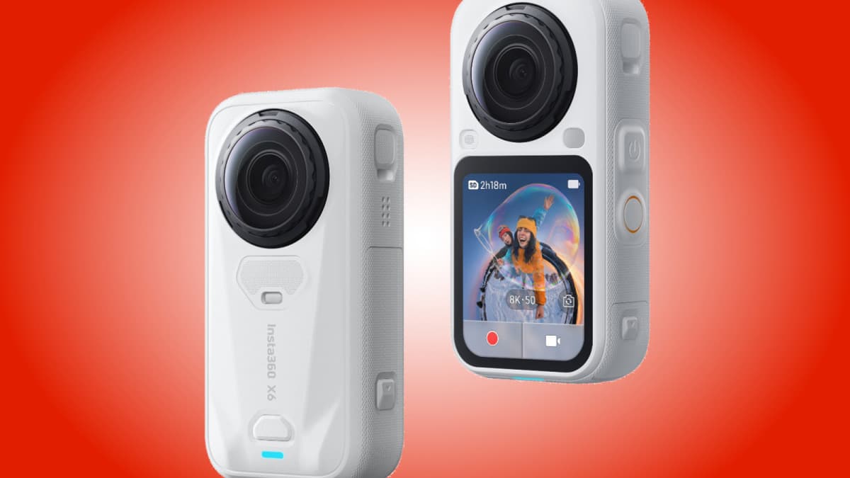Insta360 X6 360 camera in leaked retail imagery before its official launch