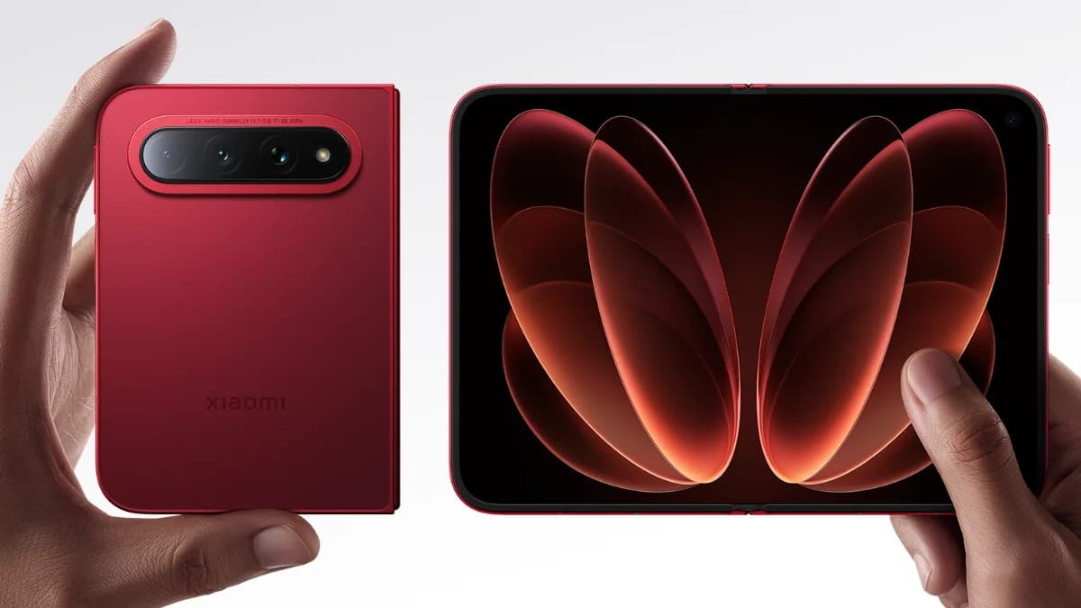 Xiaomi 18 Fold foldable smartphone promotional image