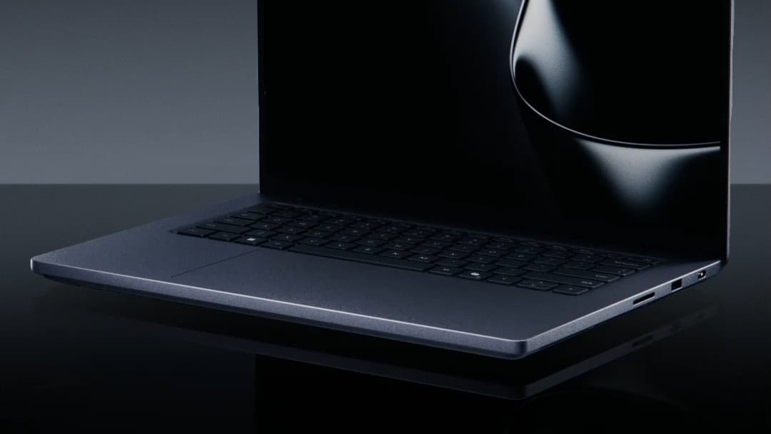 Microsoft Surface Laptop Ultra laptop shown open