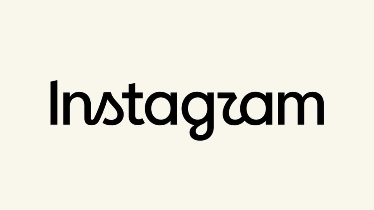 Instagram's redesigned wordmark logo introduced in August 2026