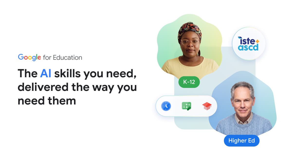 Google AI Educator Series banner from the Google for Education learning center