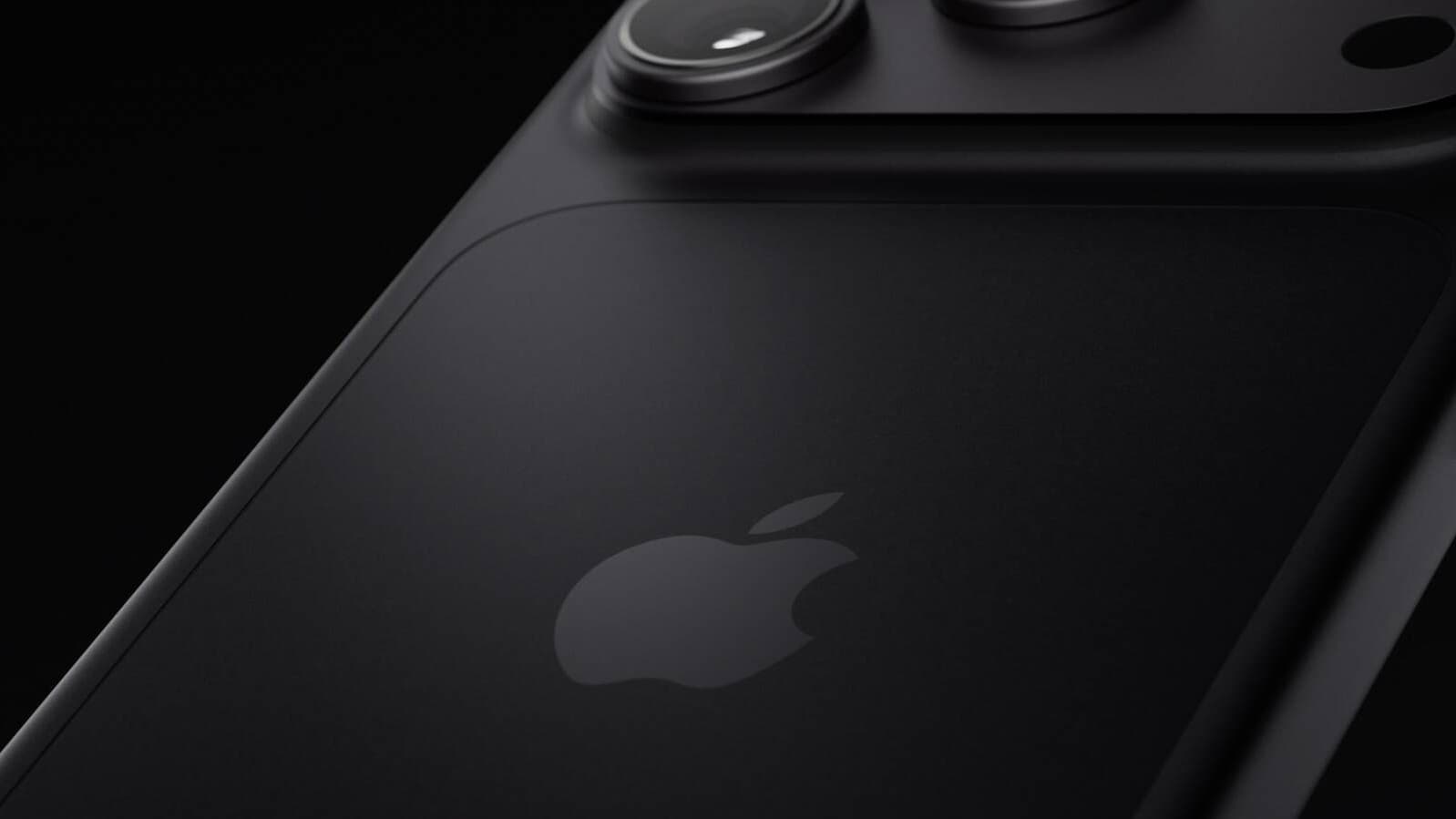 iPhone 18 Pro in deep black finish
