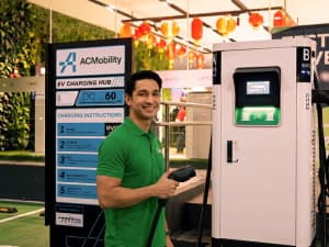 Grab Cuts EV Charging Costs Up to 45% for Drivers via ACMobility, EVOxCharge Deal