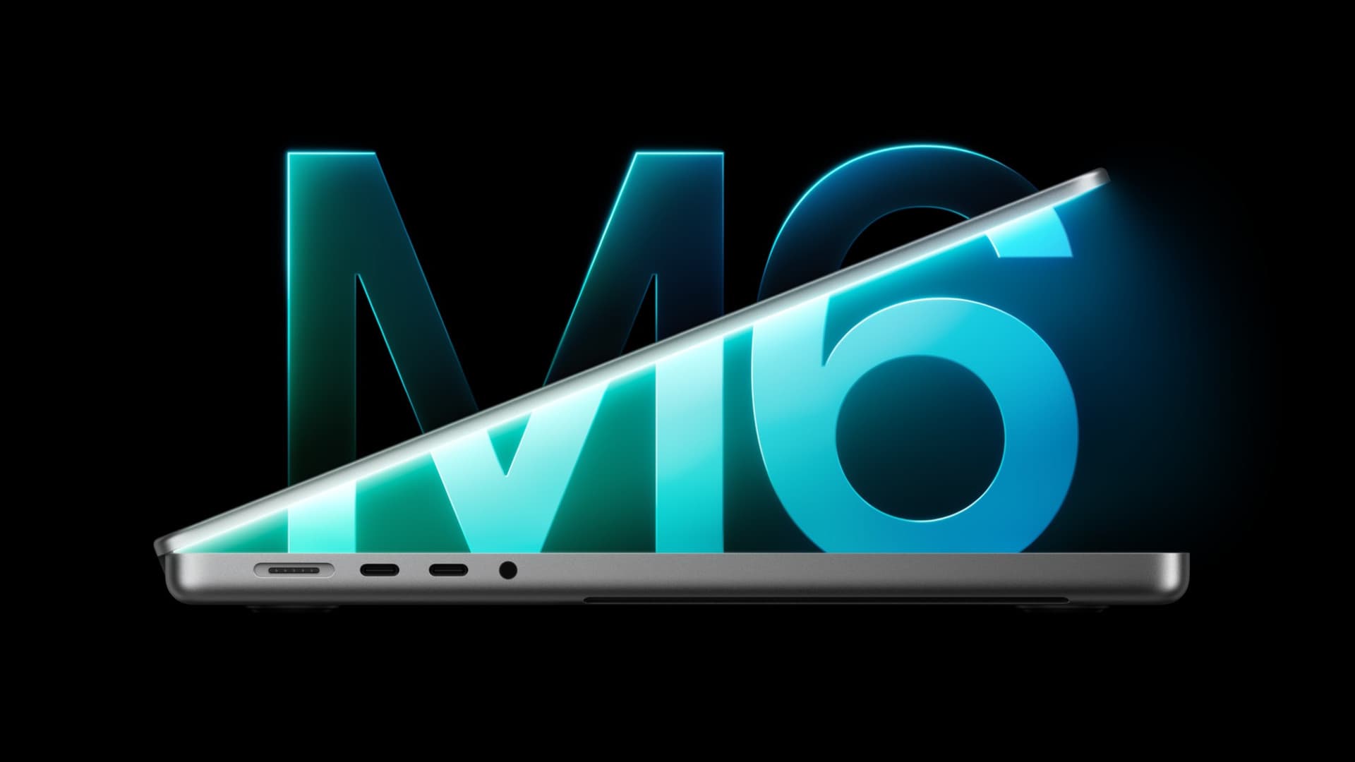 Apple's official product image of the 14-inch MacBook Pro with M6