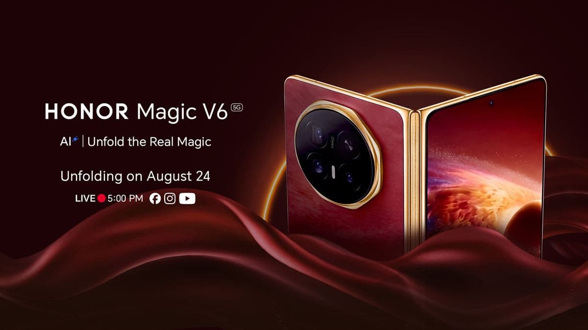 HONOR Magic V6 Philippine launch key visual for August 24