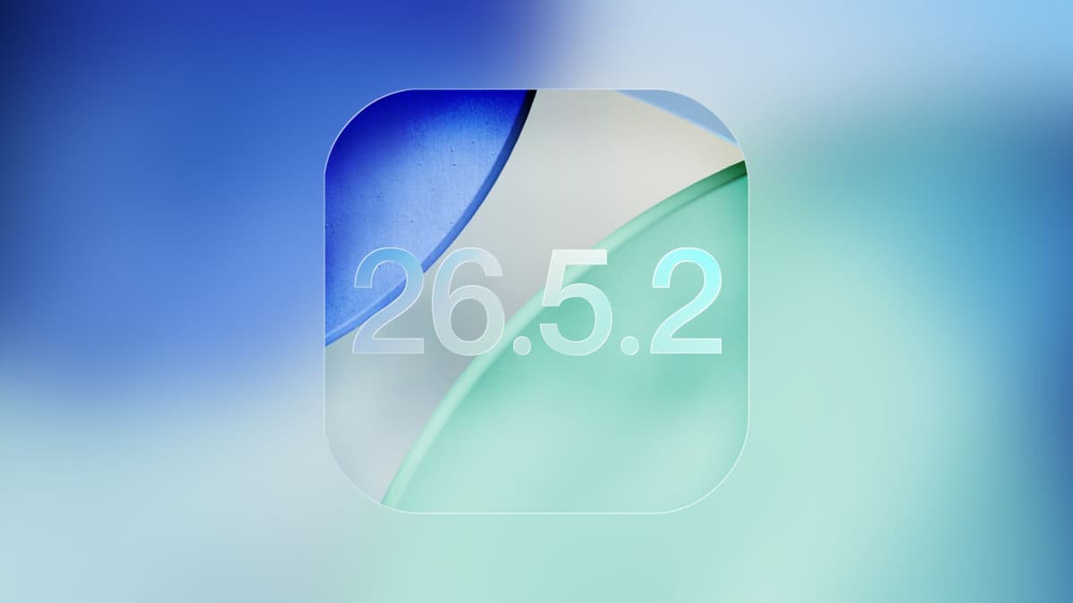 iPhone screen showing the iOS 26.5.2 software update prompt
