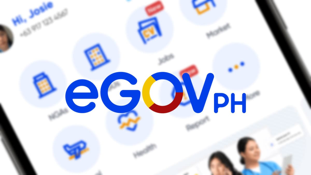 eGovPH Super App branding used to illustrate the eTrabaho job service
