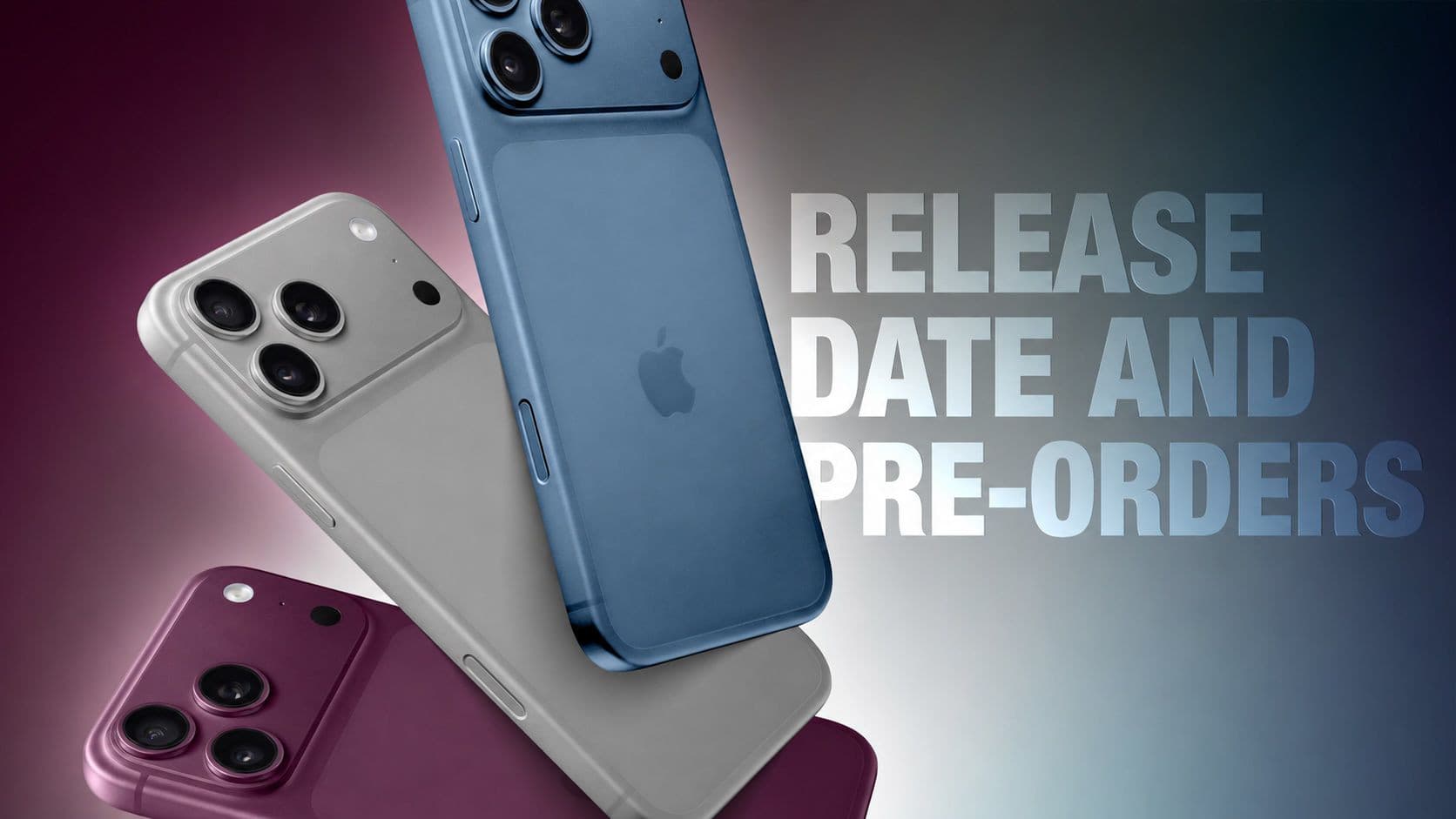 iPhone 18 Pro pre-orders illustration