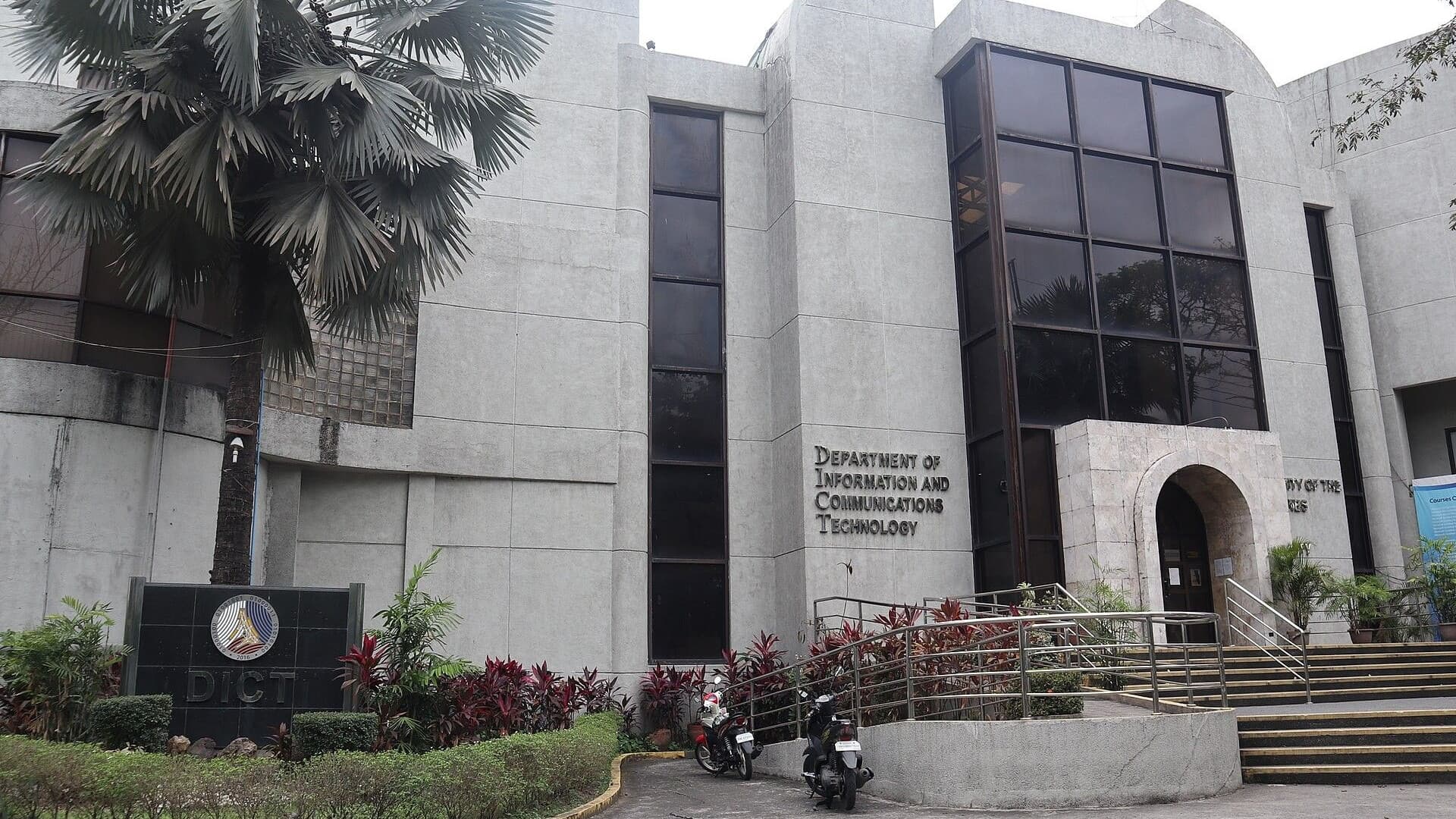 DICT headquarters building in UP Diliman, Quezon City