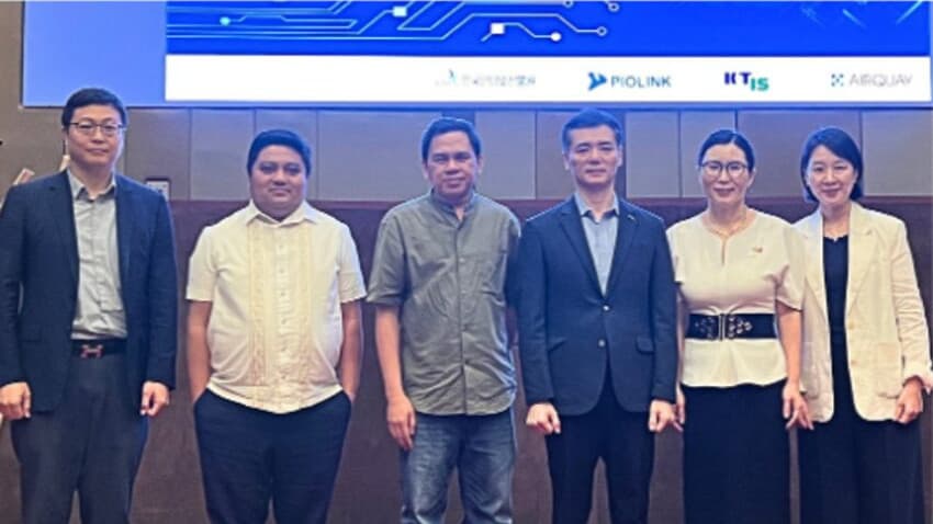 DICT and KOICA representatives at the National Cybersecurity Center inception workshop