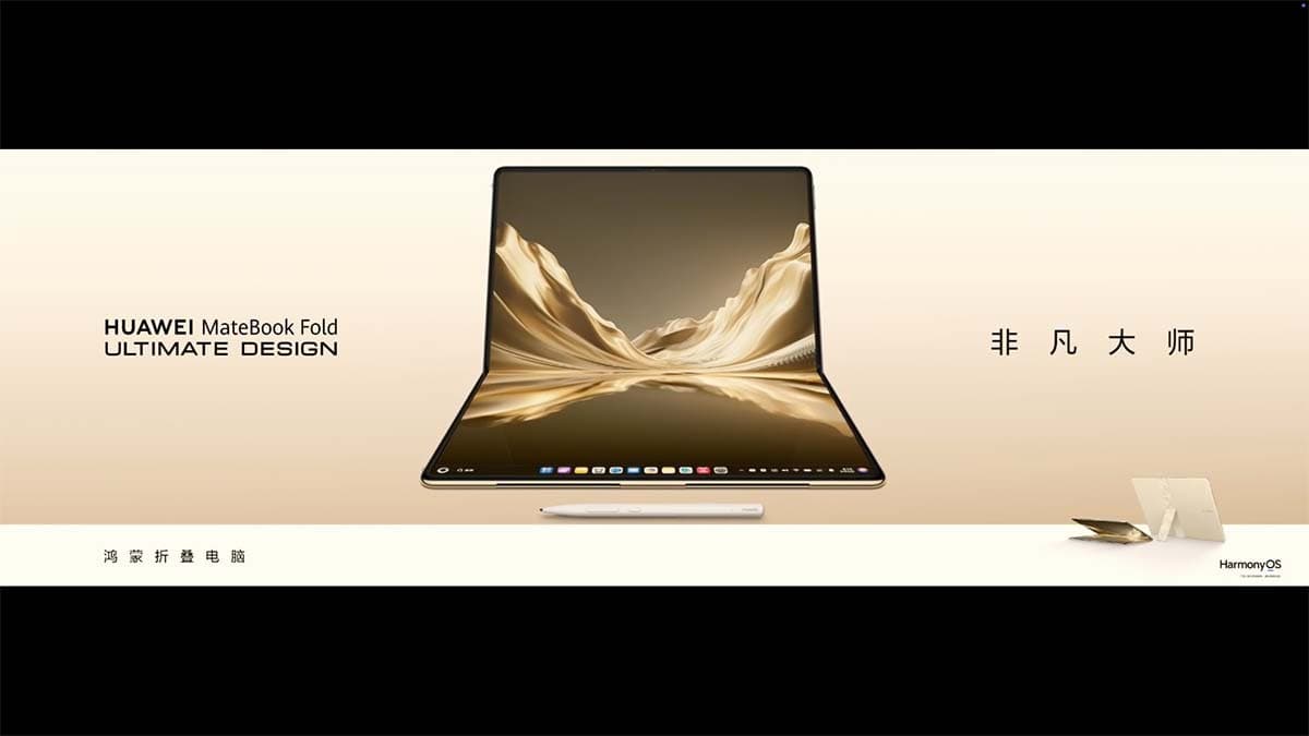 HUAWEI MateBook Fold Ultimate Design 2026 with its 18-inch folding screen