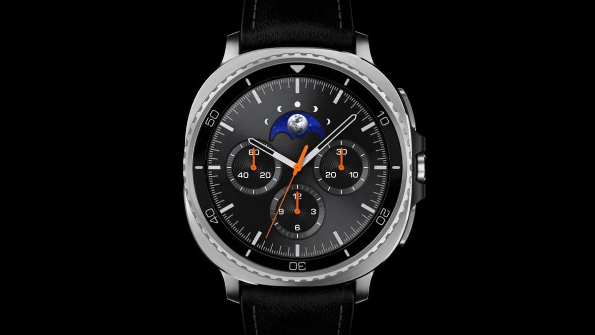 Samsung Galaxy Watch Classic displayed against a neutral background