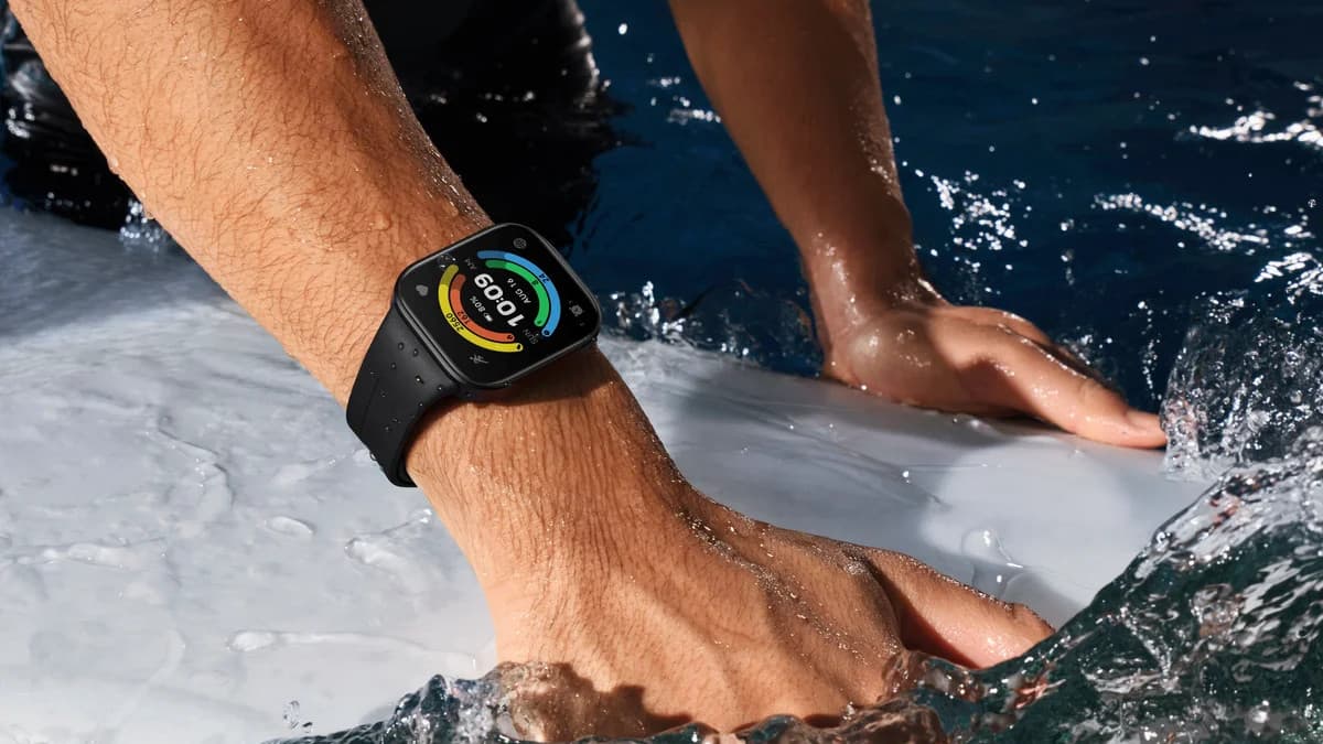 Redmi Watch 6 Active smartwatch with a 1.85-inch AMOLED display