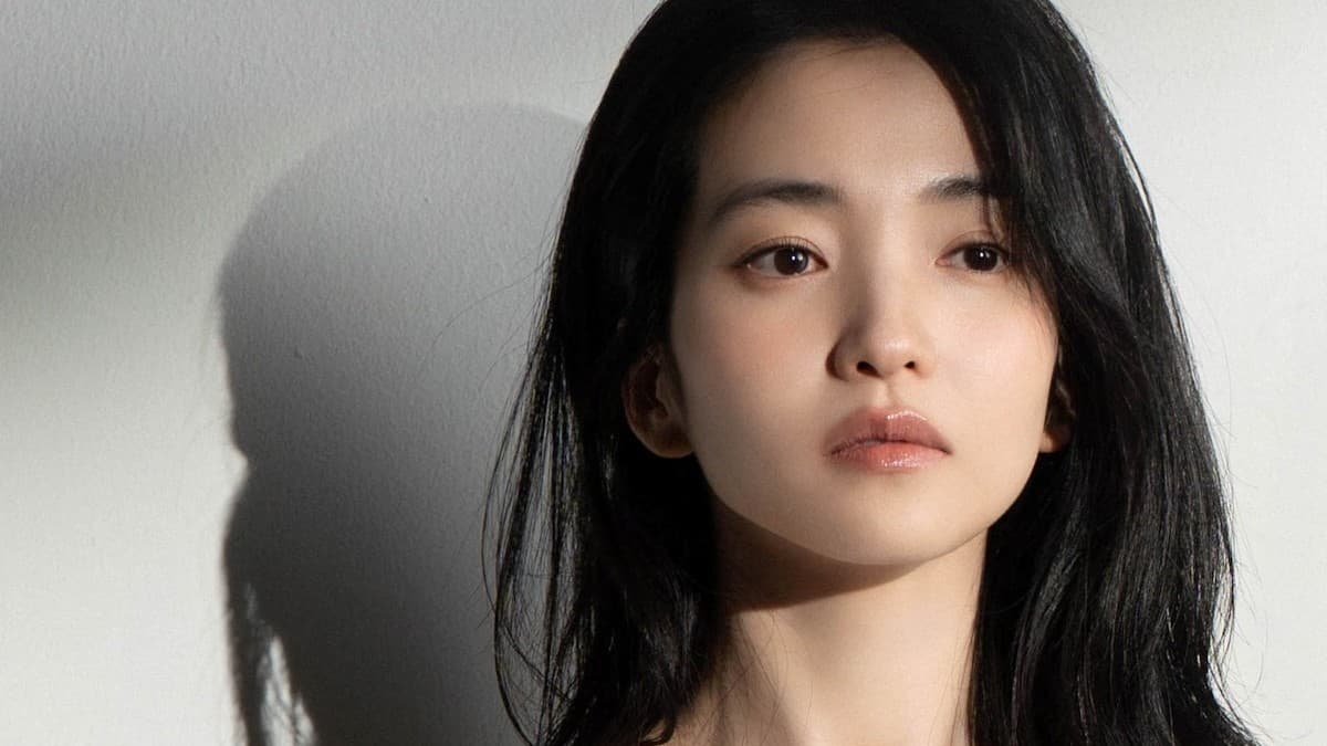 Portrait of Korean actress Kim Tae Ri