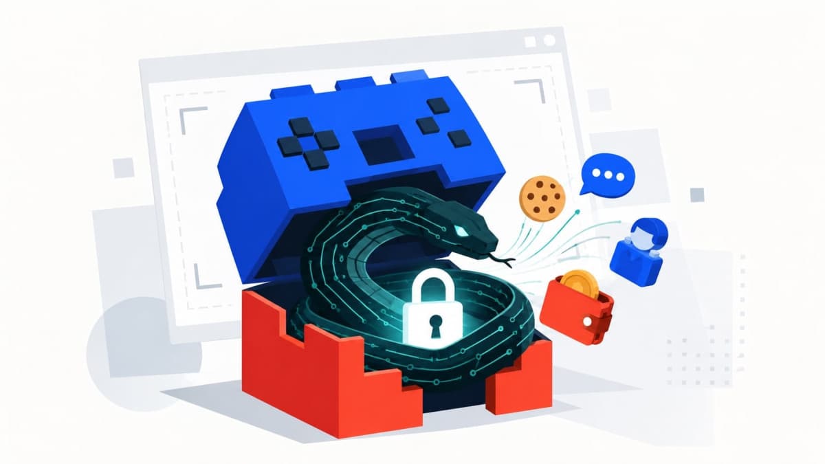 Header illustration from Bitdefender Labs' report on the fake Xeno Roblox malware campaign