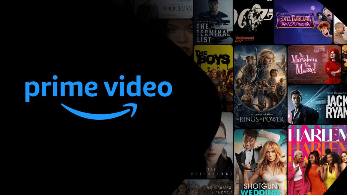 Amazon Prime Video streaming service logo