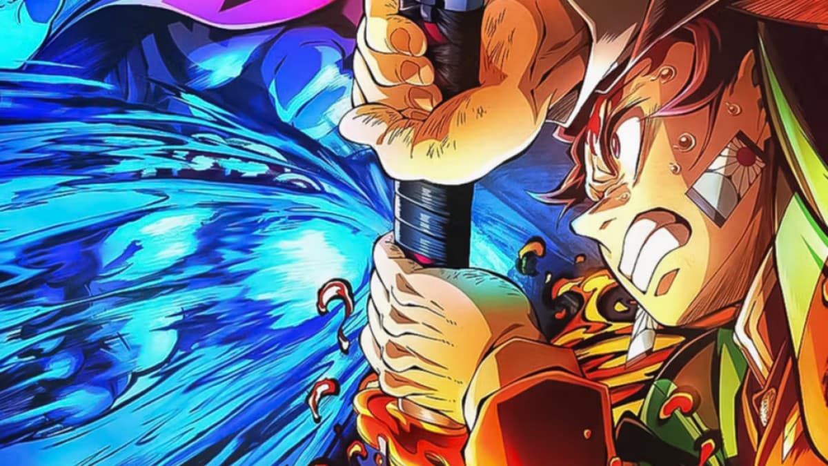 Demon Slayer: Infinity Castle film key visual with Tanjiro and the Hashira